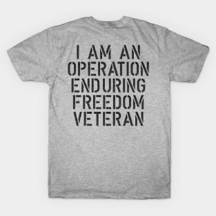 Enduring Freedom Veteran T-Shirt